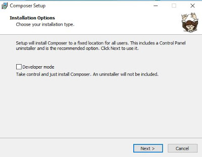 Cara Install Composer di Windows