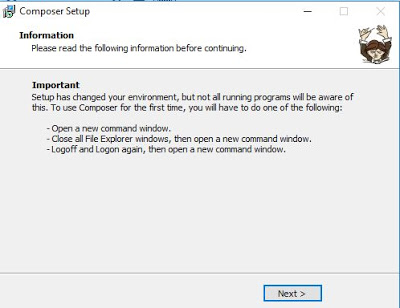 Cara Install Composer di Windows