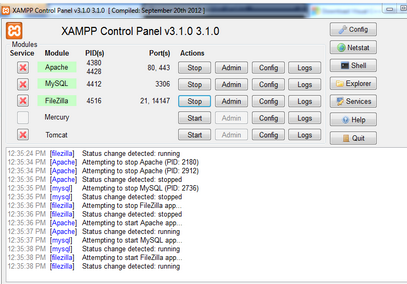 Cara Install Xampp di Windows
