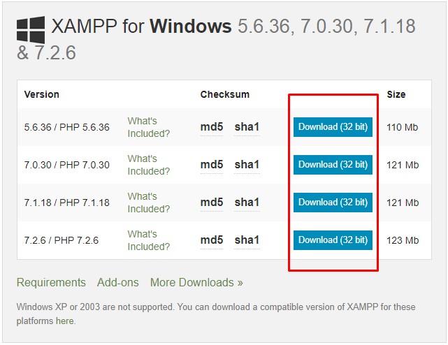 Cara Install Xampp di Windows