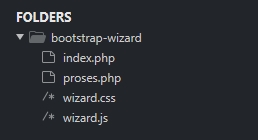 Membuat Proses Submit Form Wizard