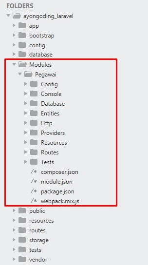 Tutorial Menggunakan Laravel Modules