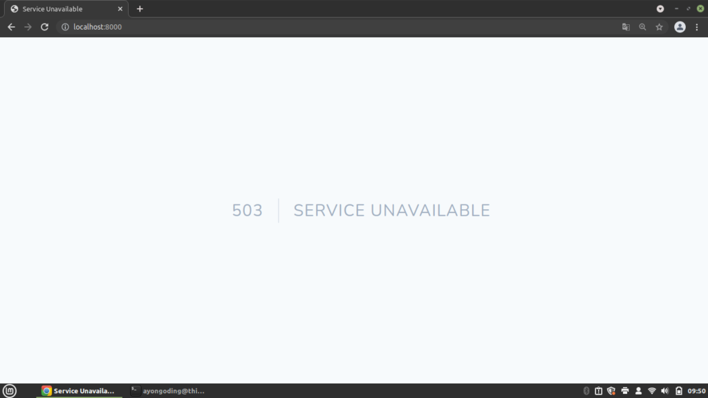 Maintenance Mode Laravel