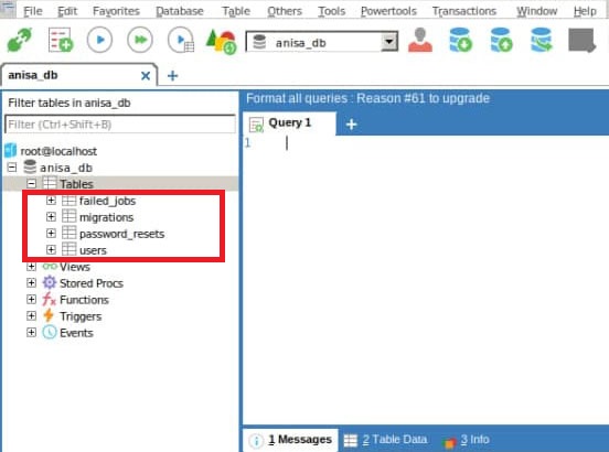 Membuat Login Table User Laravel