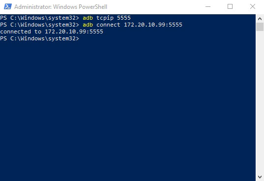Connect Android dan PC dengan IP Address