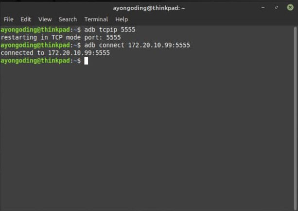 Menampilkan Layar Android di Linux