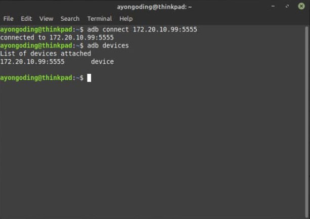 Menampilkan Layar Android di Linux